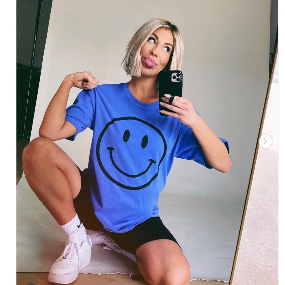 Dressed in LALA Smiley Face T-Shirt